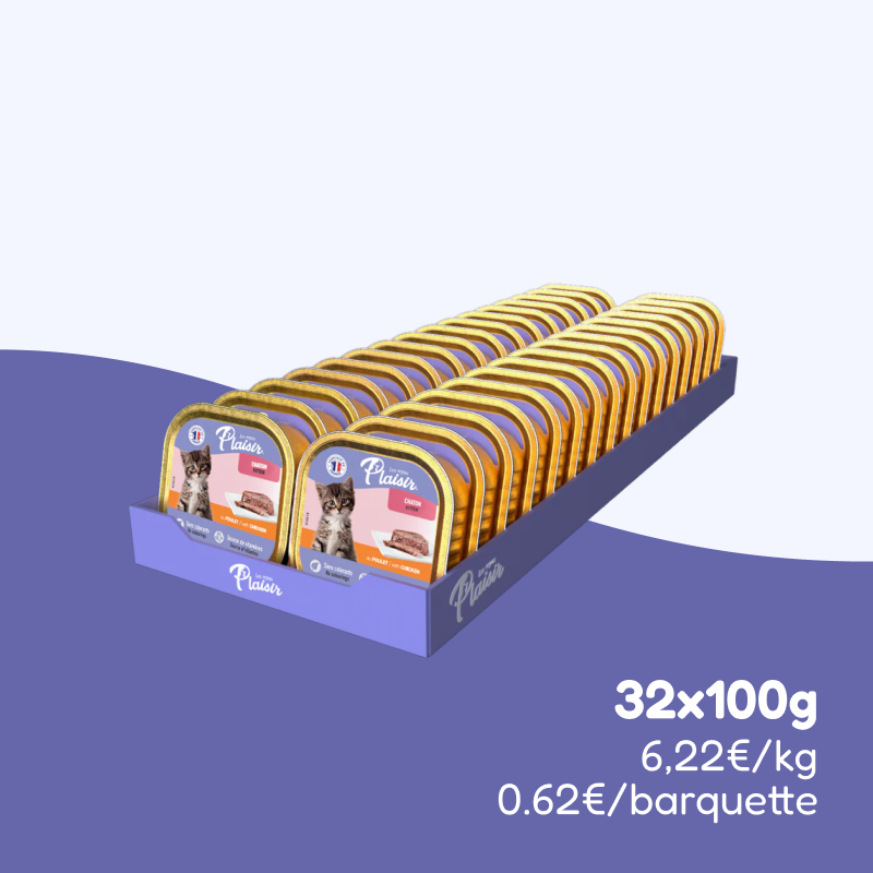 Patées au poulet (chaton)