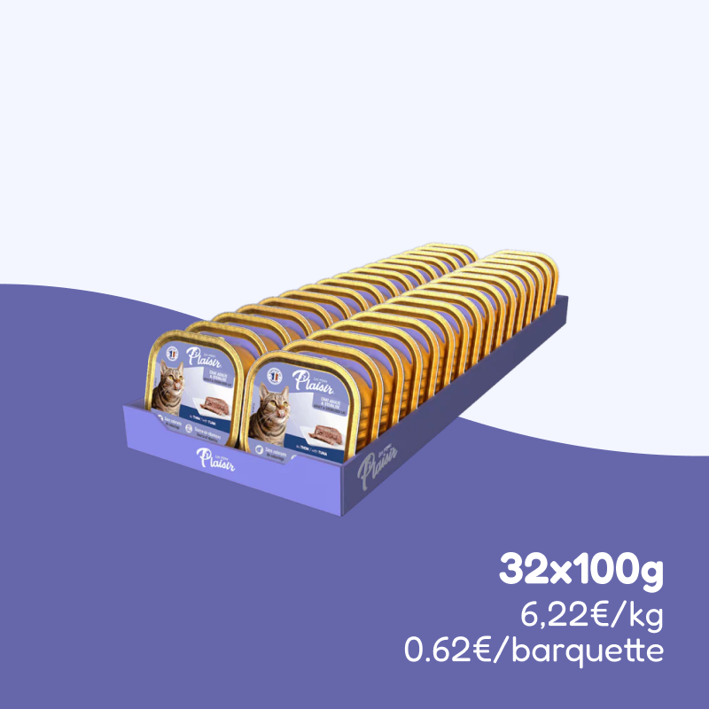 Pâtées au thon (chat stérilisé)