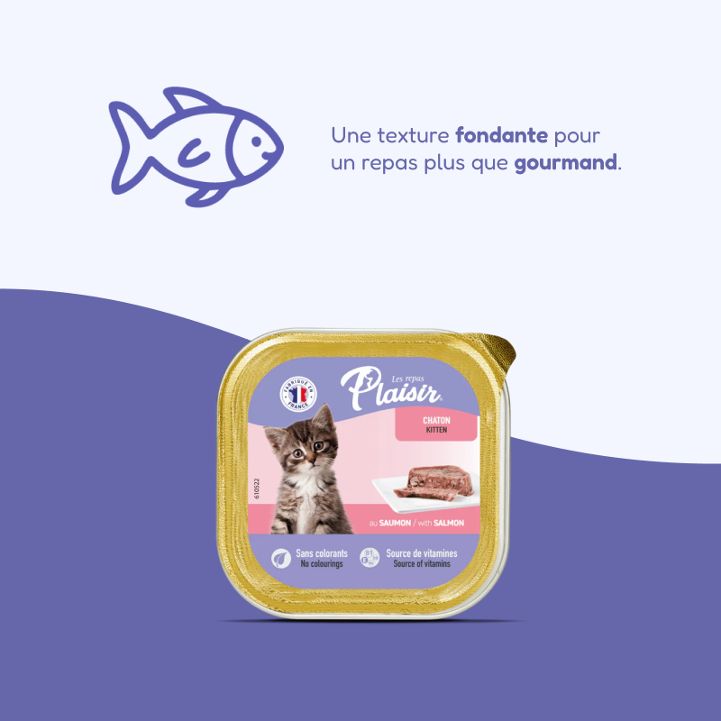 Pâtées au saumon (chaton)
