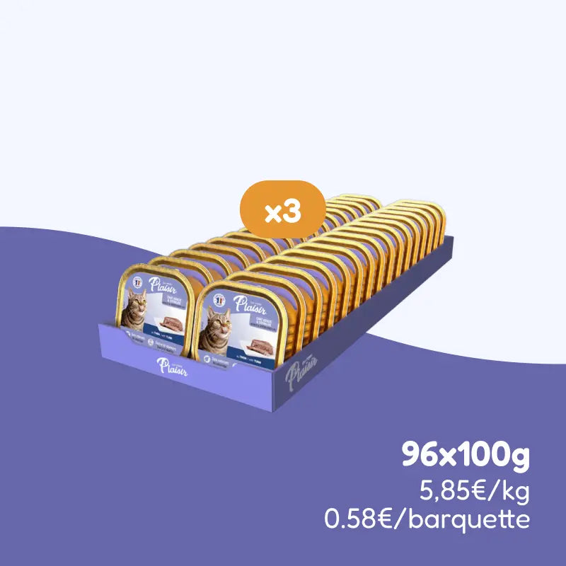 Pâtées au thon (chat stérilisé)