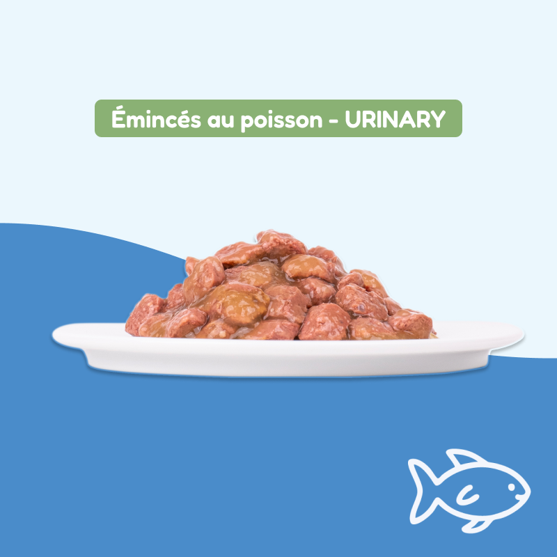 Émincés au poisson - URINARY SUPPORT (chat adulte & stérilisé)