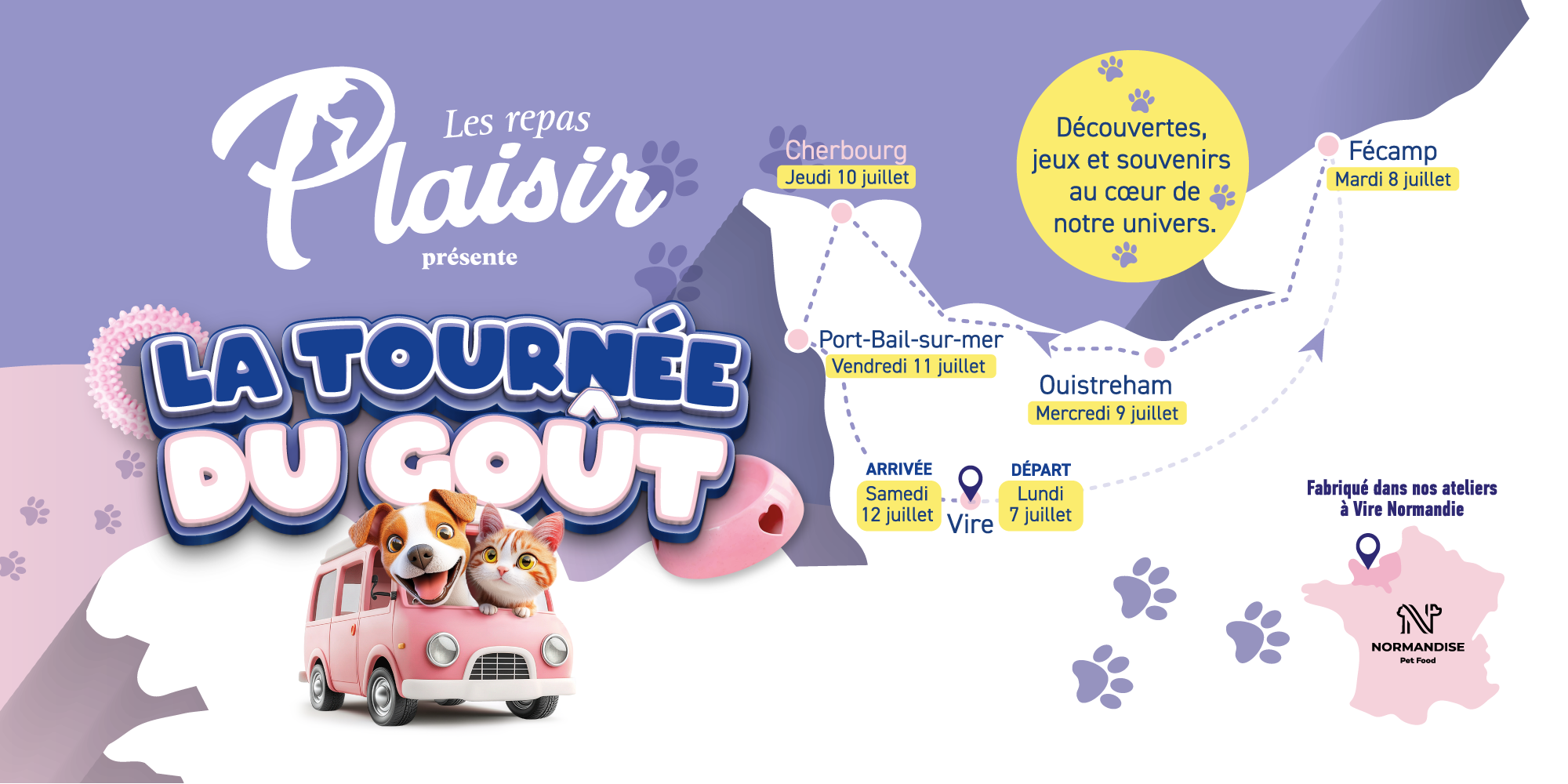 La tournée du goût débarque en Normandie ! 🚐✨