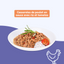 Casseroles de poulet, avec riz et tomates (chien adulte)