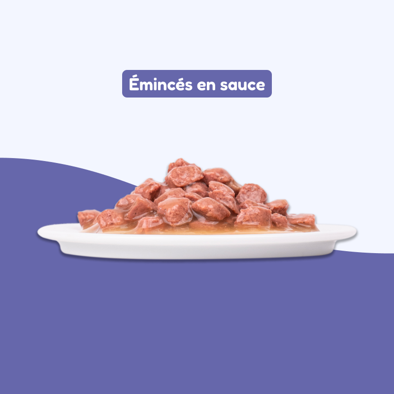 Pack d'émincés multisaveurs (chat stérilisé)