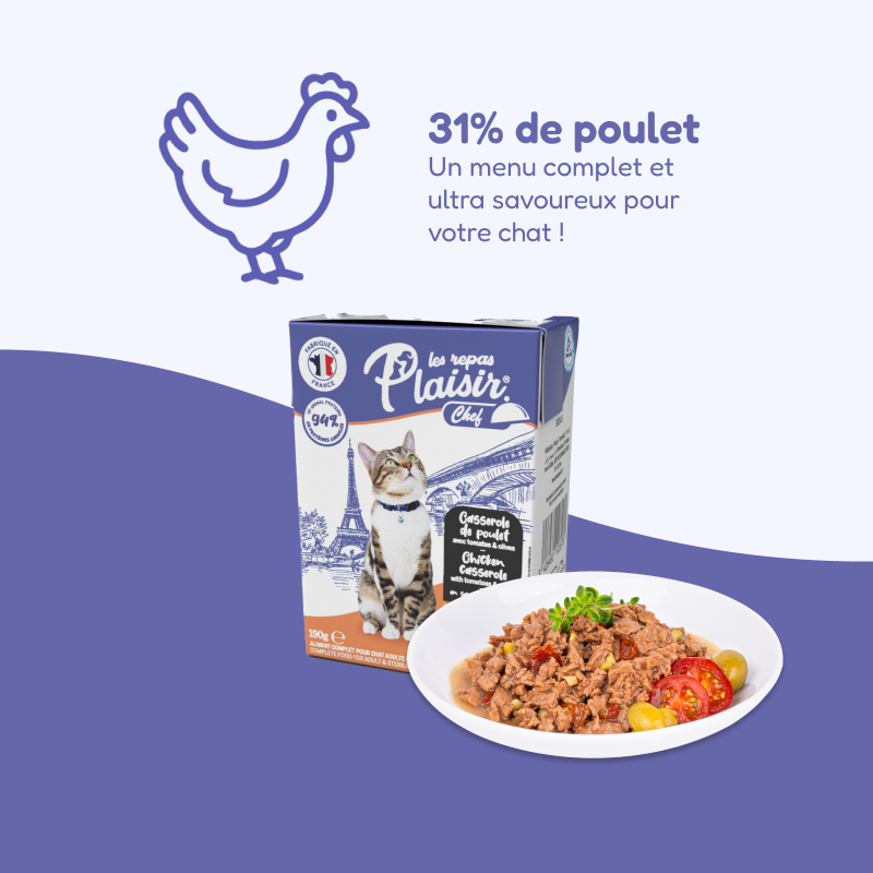 Pack de casseroles et terrines multisaveurs (chat stérilisé)