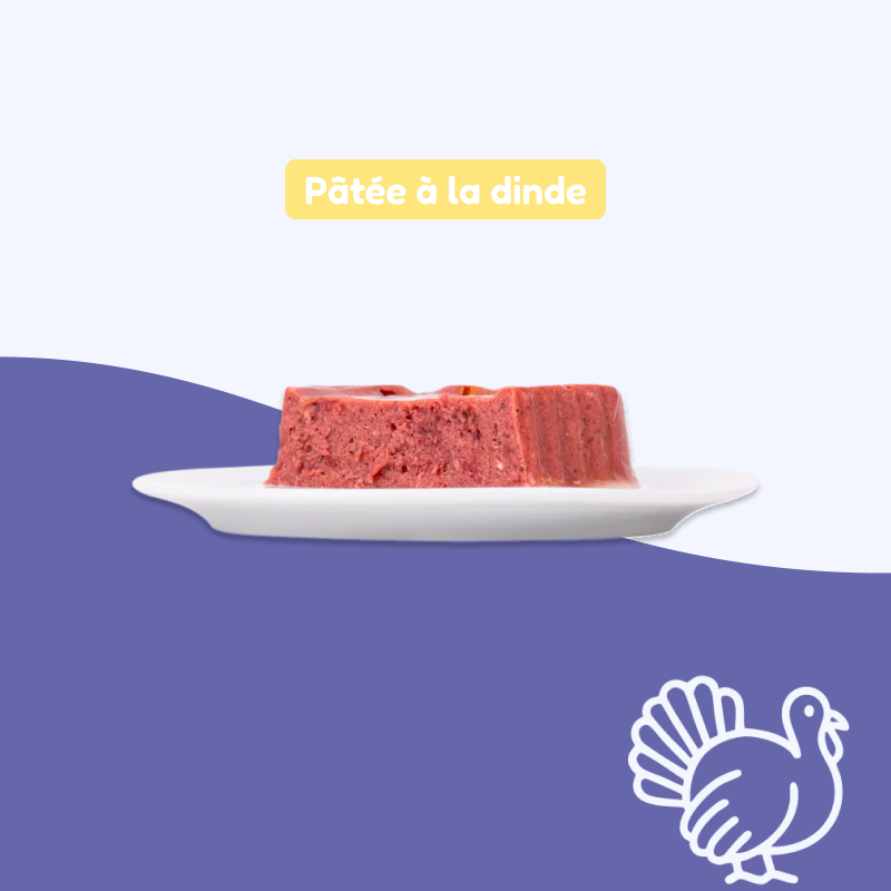 Pâtées à la dinde (chat stérilisé)