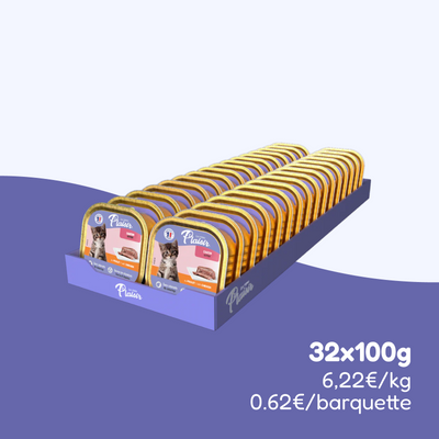 Patées au poulet (chaton)