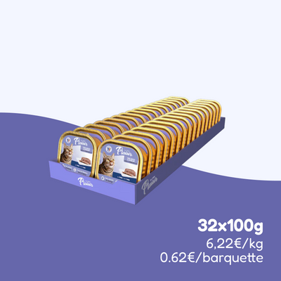 Pâtées au thon (chat stérilisé)