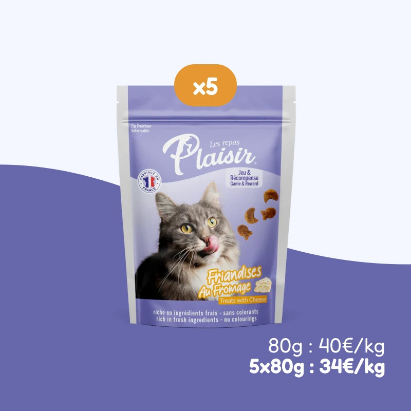 Friandises au fromage (chat adulte)