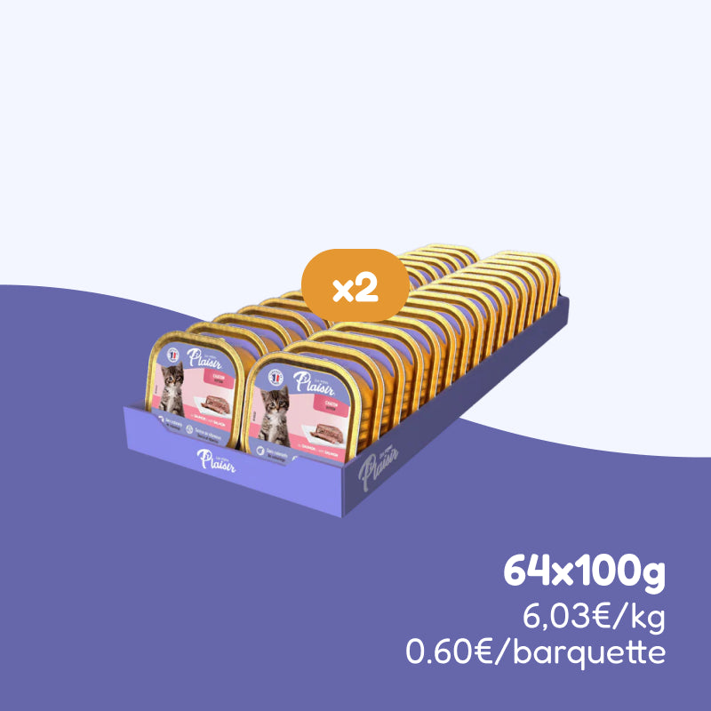 Pâtées au saumon (chaton)