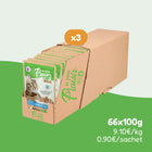 Émincés bio au poisson (chat adulte et stérilisé)