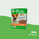Les fines Lamelles BIO poulet et haricots verts en sauce (chien adulte)