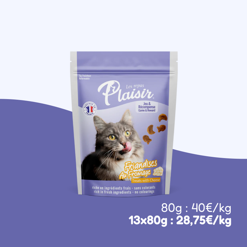 Friandises au fromage (chat adulte)