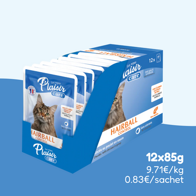Émincés au poulet - HAIRBALL CONTROL (chat adulte & stérilisé)