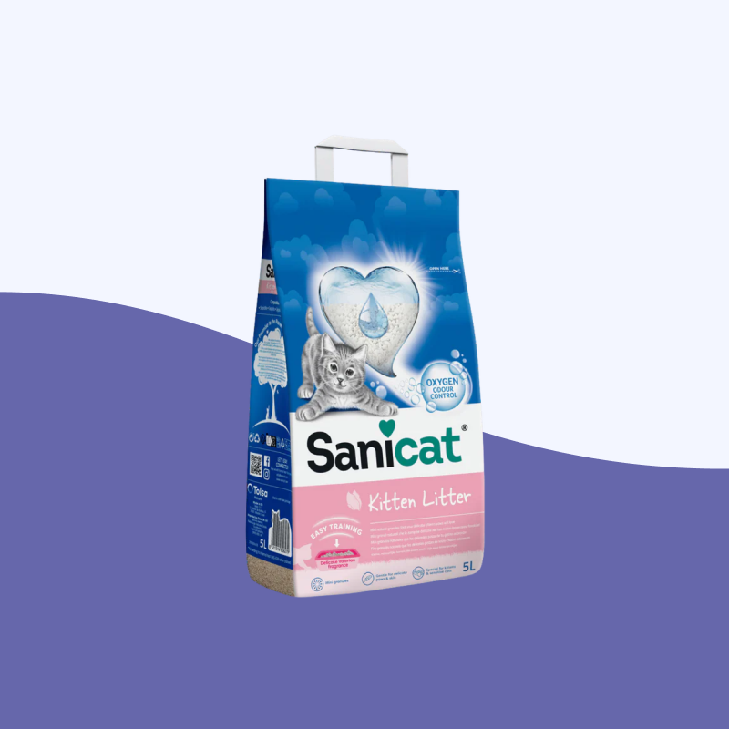 Litière pour chaton - Sanicat Kitten Litter (chaton)