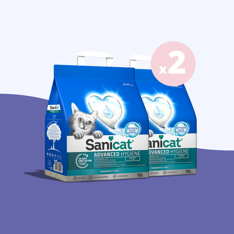 Pack de litières - Sanicat Advanced Hygiène (chat)
