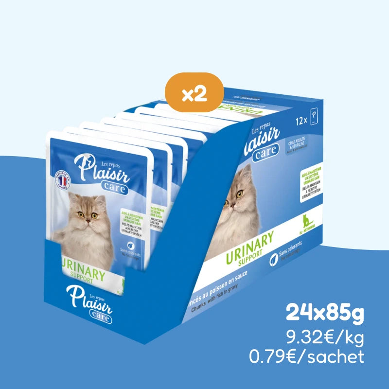 Émincés au poisson - URINARY SUPPORT (chat adulte & stérilisé)