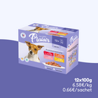 Pack d'émincés multisaveurs (chien adulte)